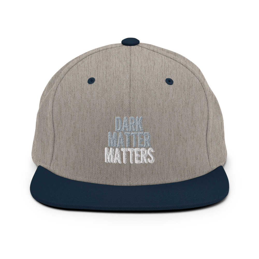 Dark matter matters Snapback Hat - Image 17