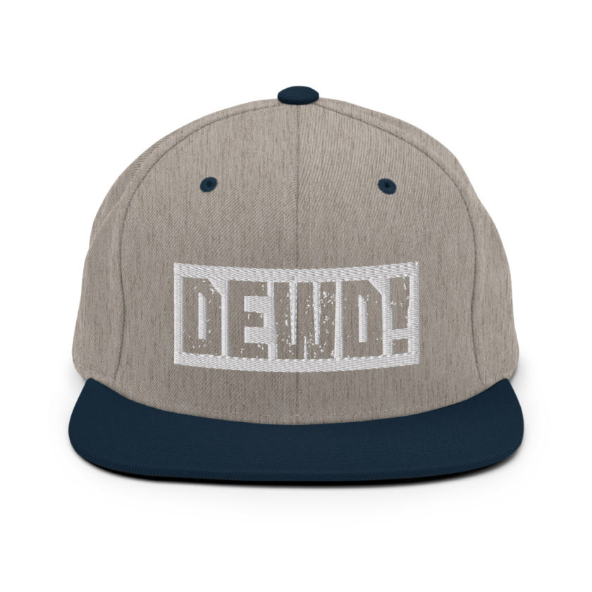 Dewd!  Snapback Hat - Image 17