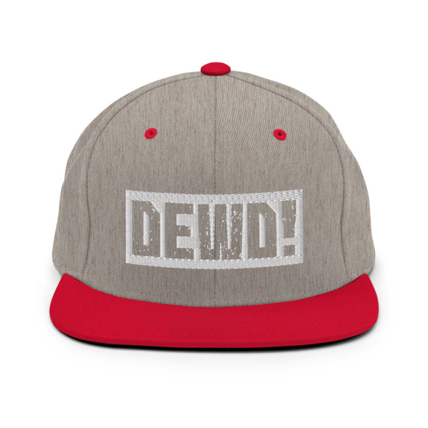 Dewd!  Snapback Hat - Image 18