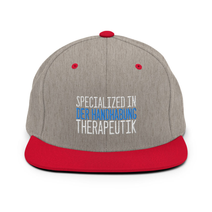 Specialized in Der Handabung Therapeutik – The Road to Wellville Snapback Hat - Image 18