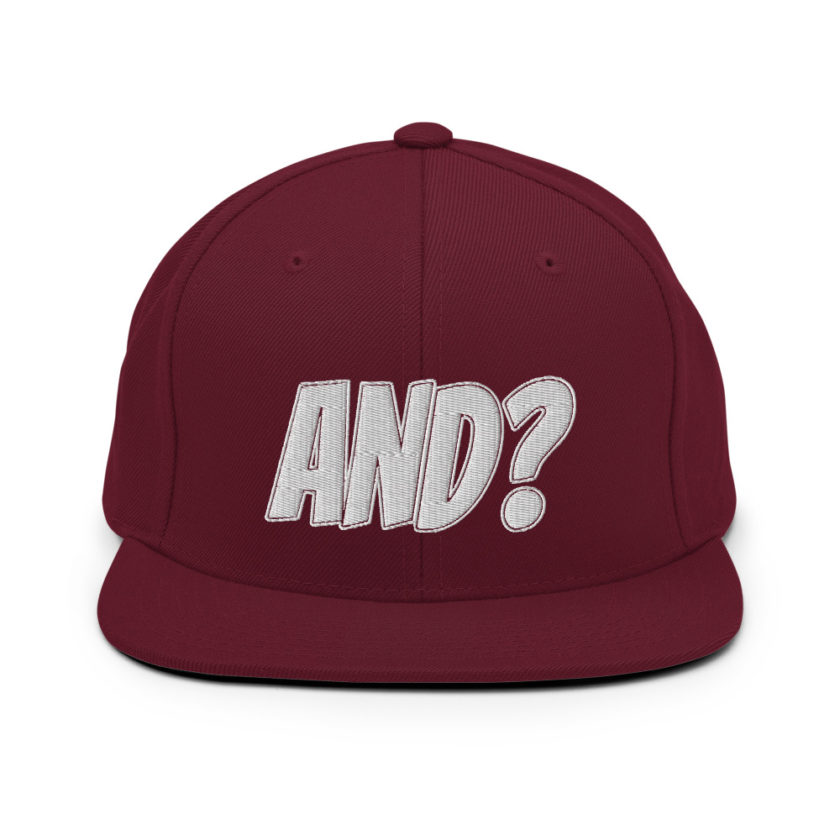 And? Snapback Hat - Image 8