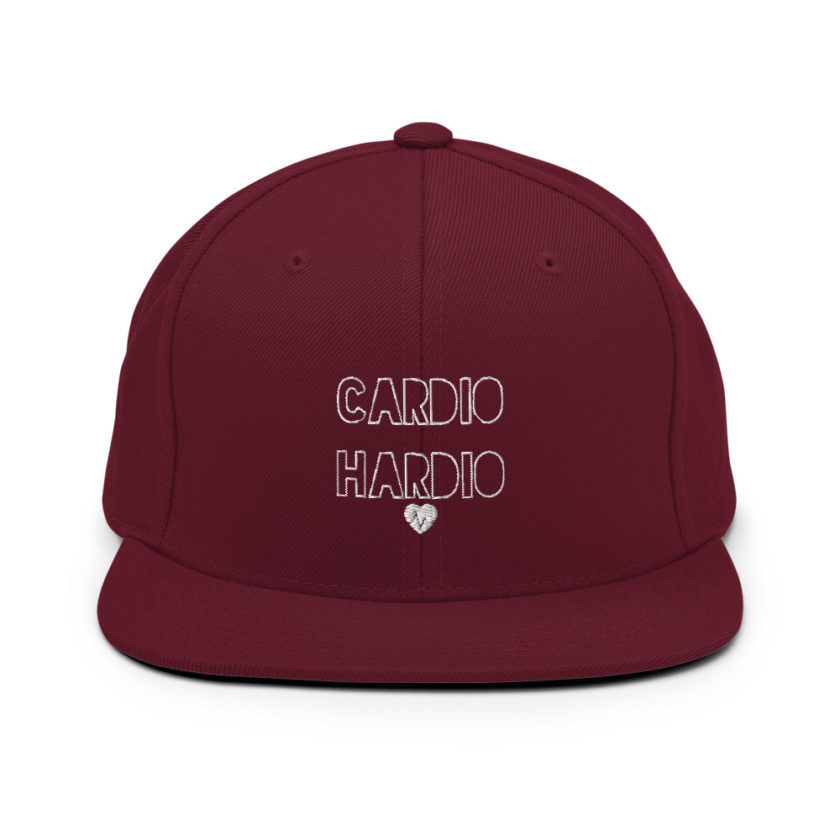 Cardio is Hardio Snapback Hat - Image 7