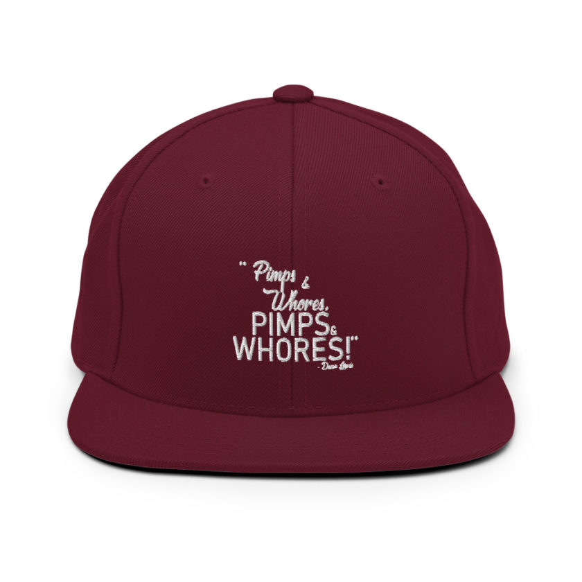 Pimps and whores, PIMPS AND WHORES! - Dean Lewis, Accepted Snapback Hat - Image 7