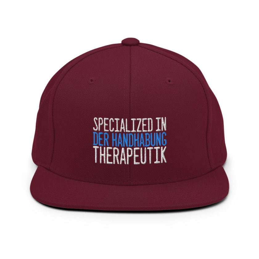 Specialized in Der Handabung Therapeutik – The Road to Wellville Snapback Hat - Image 8