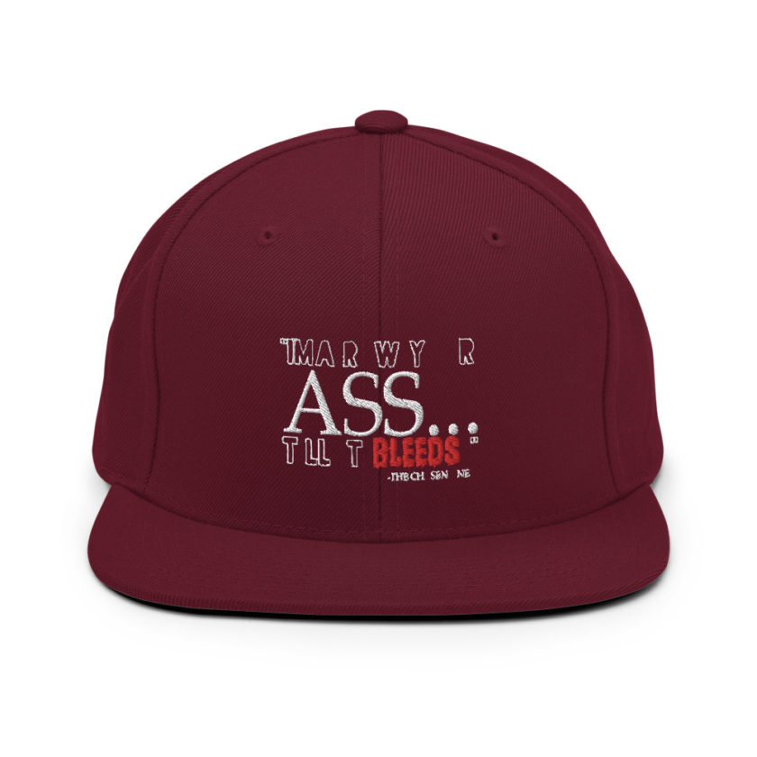 I'ma row your ass, till it bleeds! - The Chosen One , The Golden Child Snapback Hat - Image 7
