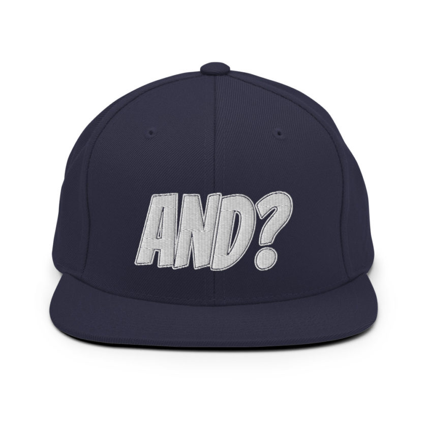 And? Snapback Hat - Image 10