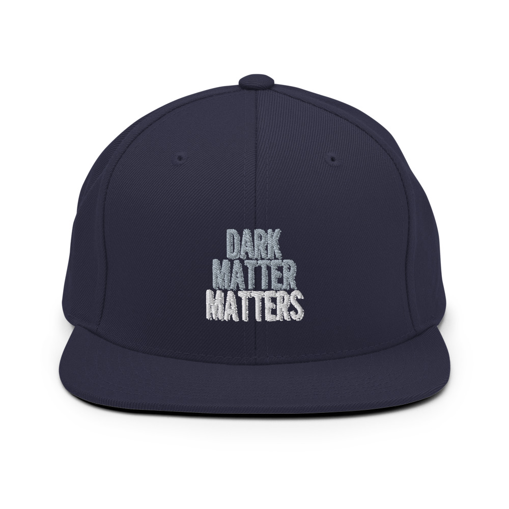 Dark matter matters Snapback Hat - Image 10