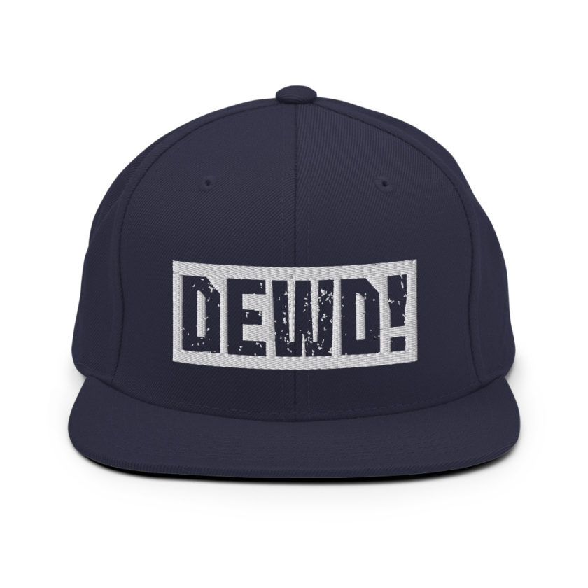 Dewd!  Snapback Hat - Image 9