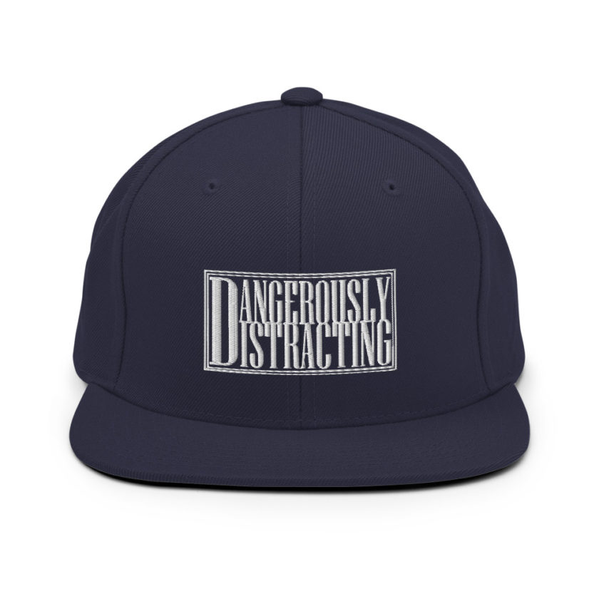 Dangerously Distracting  Snapback Hat - Image 10