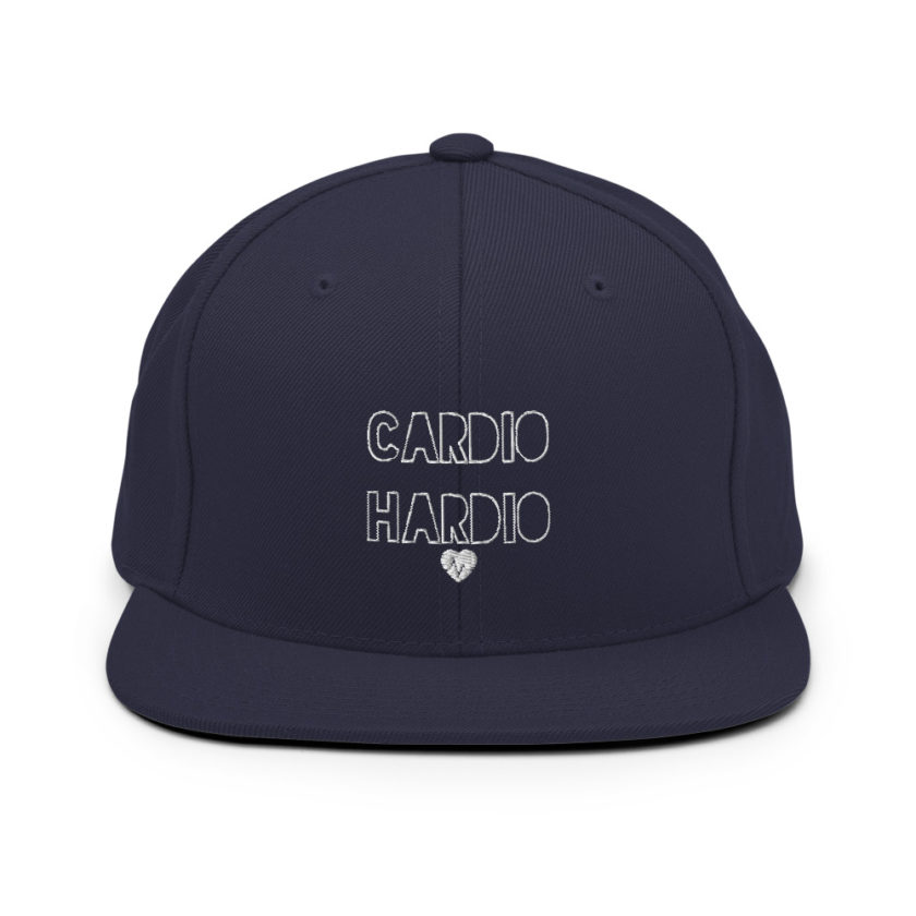 Cardio is Hardio Snapback Hat - Image 9