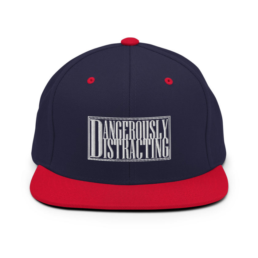 Dangerously Distracting  Snapback Hat - Image 11