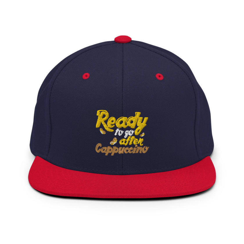 Ready to Go After Cappuccino  Snapback Hat - Image 10