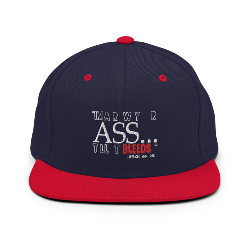 I'ma row your ass, till it bleeds! - The Chosen One , The Golden Child Snapback Hat - Image 10
