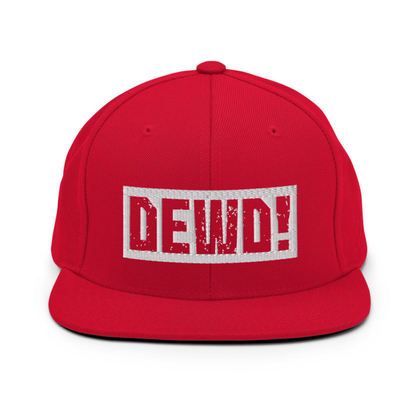 Dewd!  Snapback Hat - Image 12