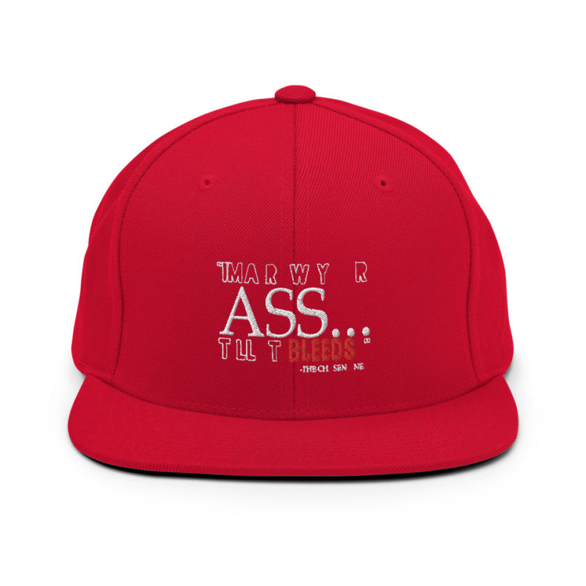 I'ma row your ass, till it bleeds! - The Chosen One , The Golden Child Snapback Hat - Image 12