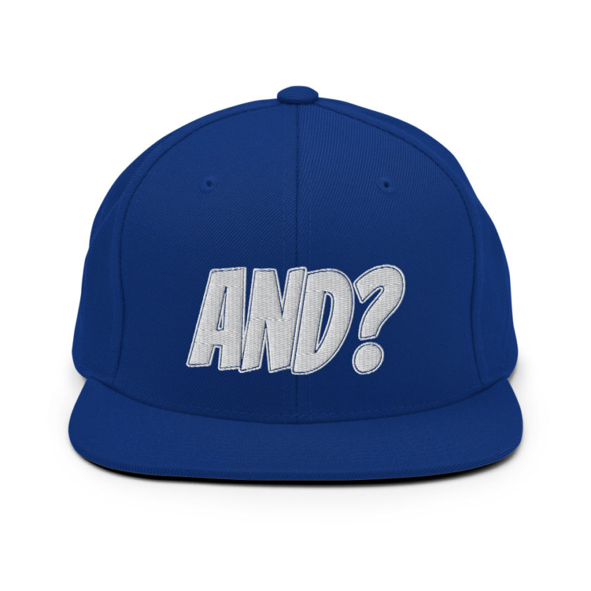 And? Snapback Hat - Image 9