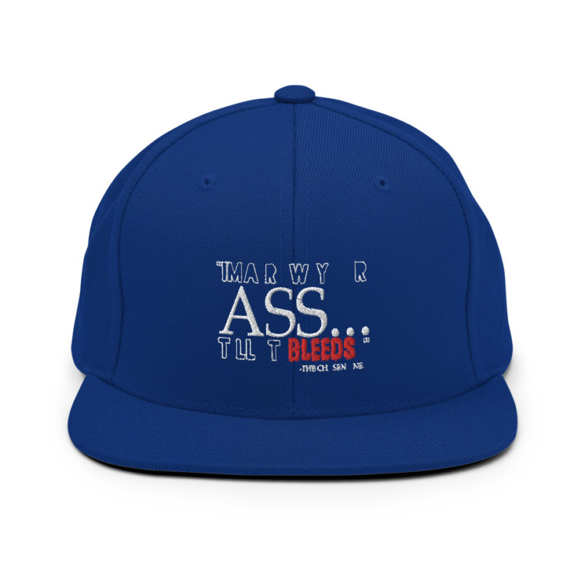 I'ma row your ass, till it bleeds! - The Chosen One , The Golden Child Snapback Hat - Image 8
