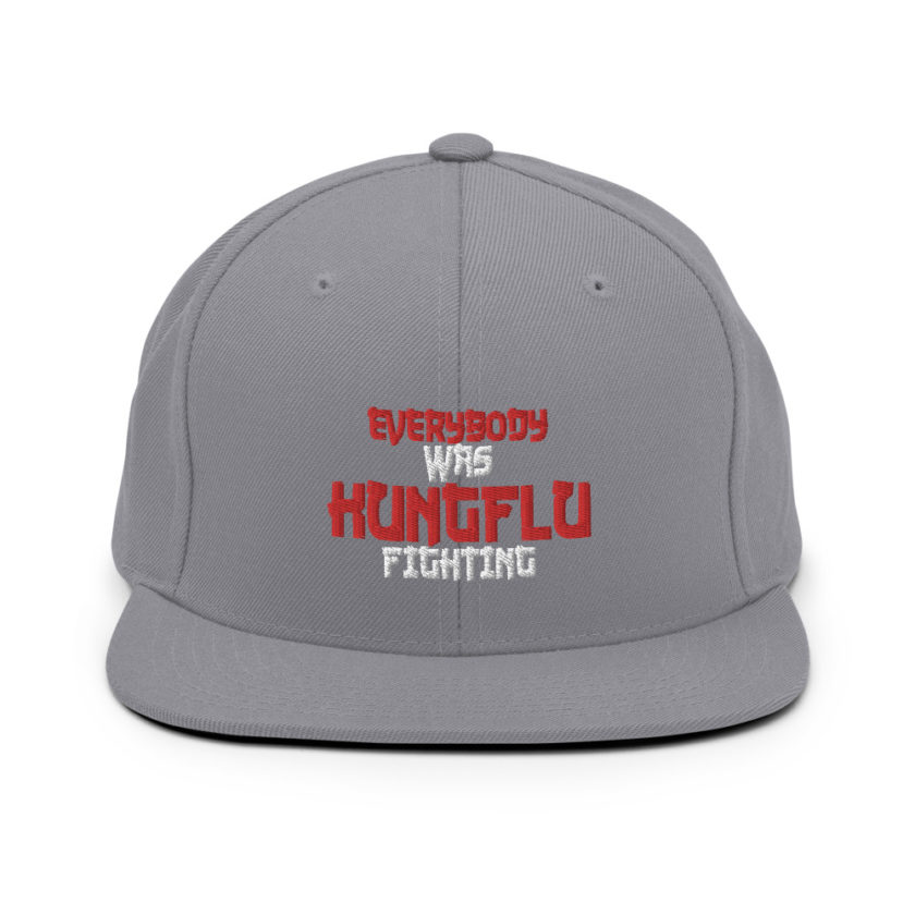 Everybody was Kungflu fighting!  Snapback Hat - Image 15