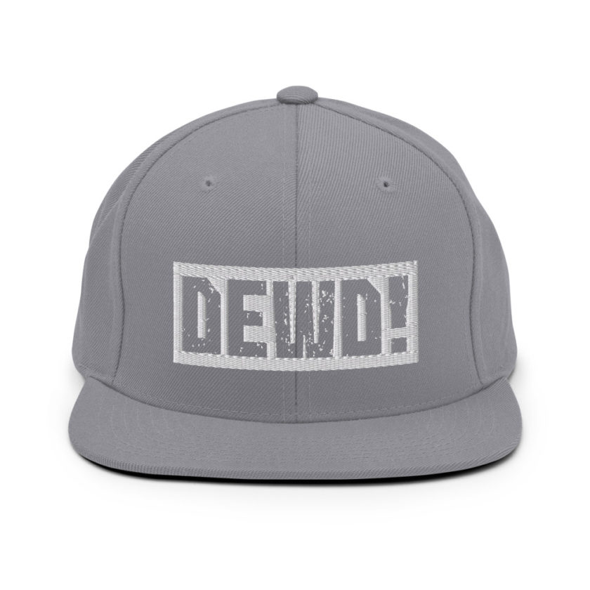 Dewd!  Snapback Hat - Image 15