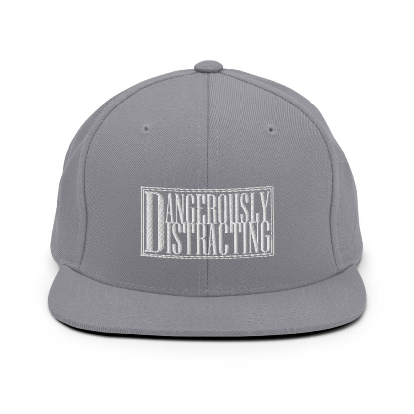 Dangerously Distracting  Snapback Hat - Image 15