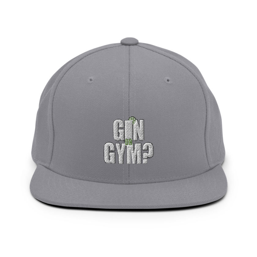 Gin or Gym?  Snapback Hat - Image 16