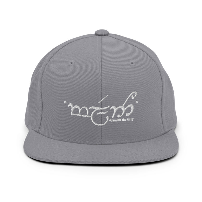 Friend - Gandalf the Grey, Lord of the Rings  Snapback Hat - Image 16