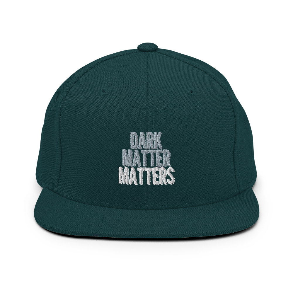 Dark matter matters Snapback Hat - Image 11