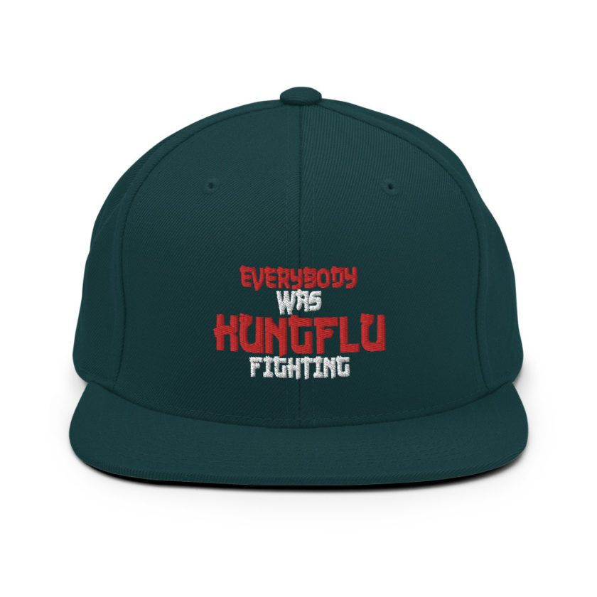 Everybody was Kungflu fighting!  Snapback Hat - Image 12