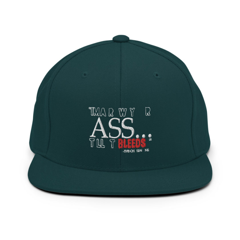 I'ma row your ass, till it bleeds! - The Chosen One , The Golden Child Snapback Hat - Image 11