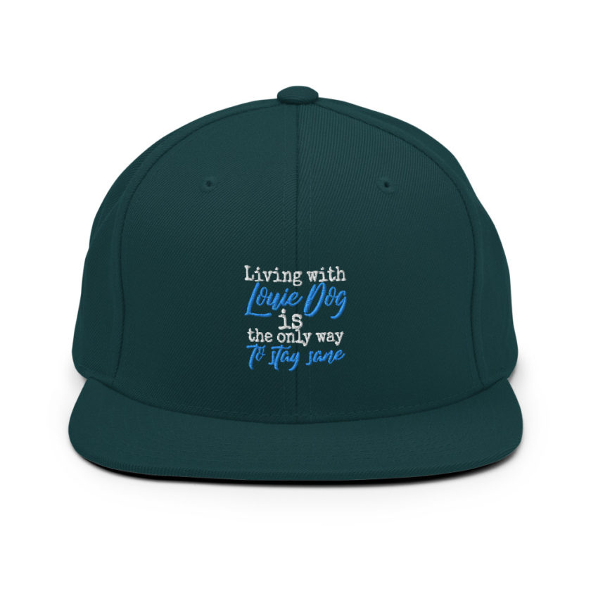 Living with Louis dog IS the only way to stay sane. - Sublime  Snapback Hat - Image 11