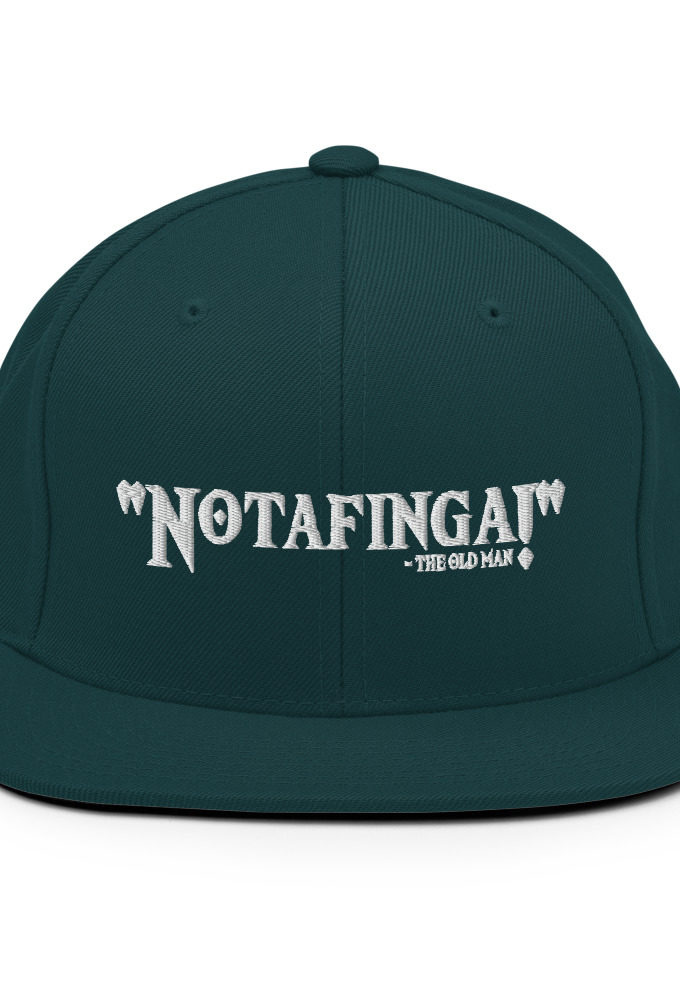 Notafinga! - The Old Man, A Christmas Story  Snapback Hat