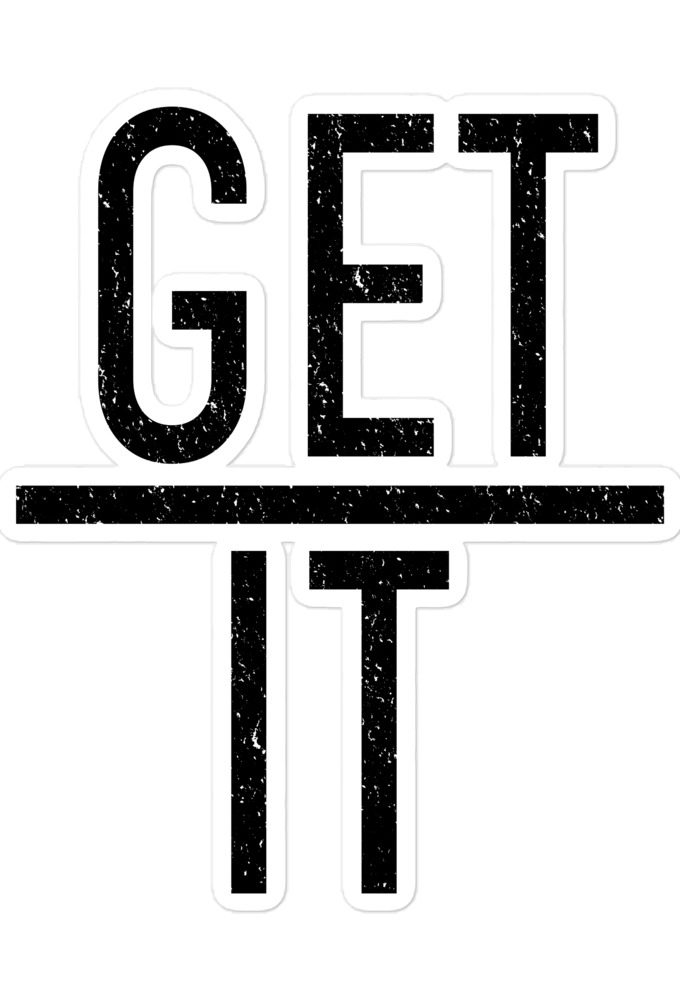 Get over it Bubble-free stickers