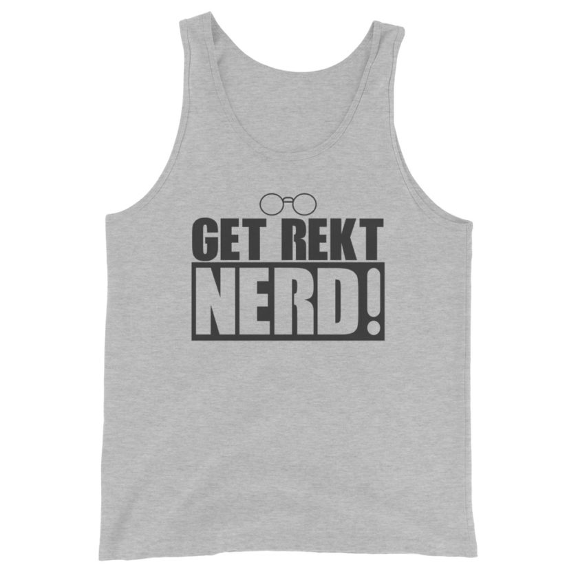 Get Wrecked Nerd!  Unisex Tank Top - Image 4