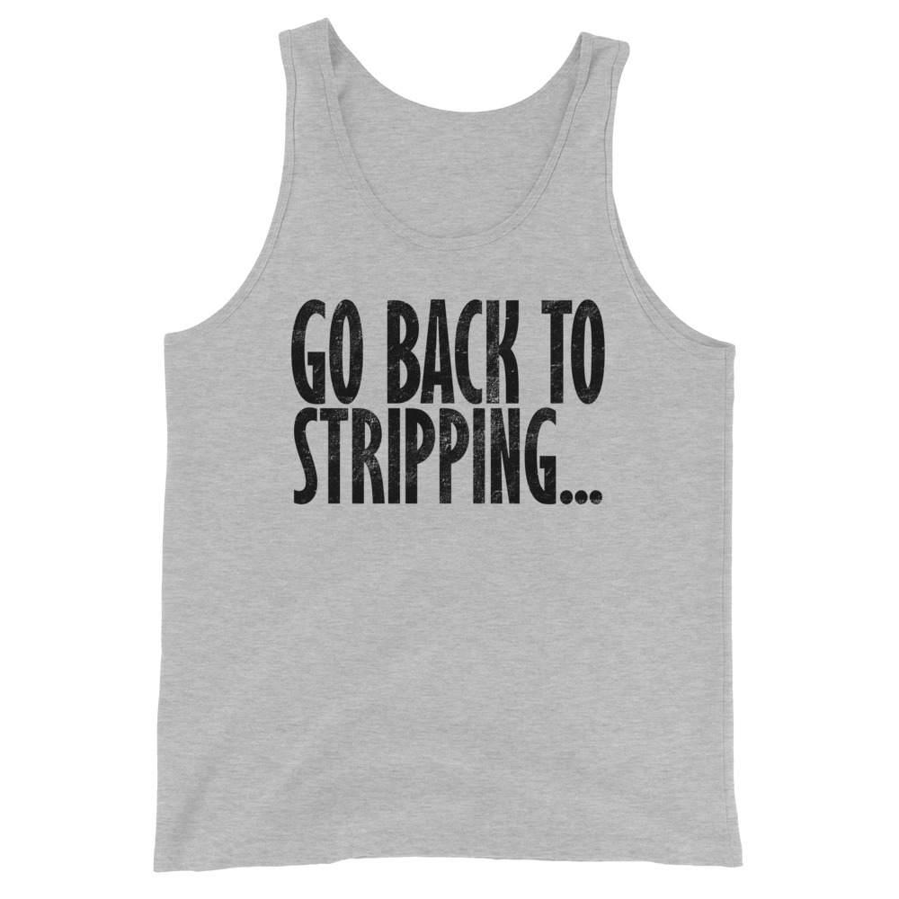 Go back to stripping Unisex Tank Top - Image 4