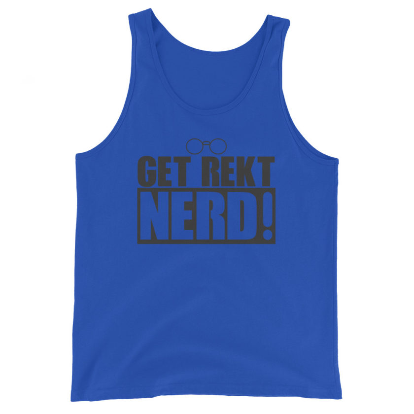 Get Wrecked Nerd!  Unisex Tank Top - Image 2