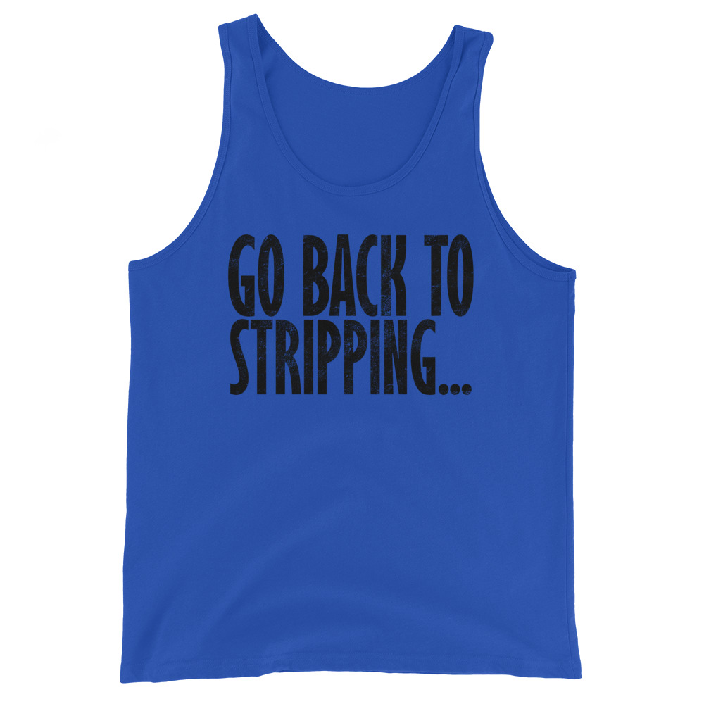 Go back to stripping Unisex Tank Top - Image 3