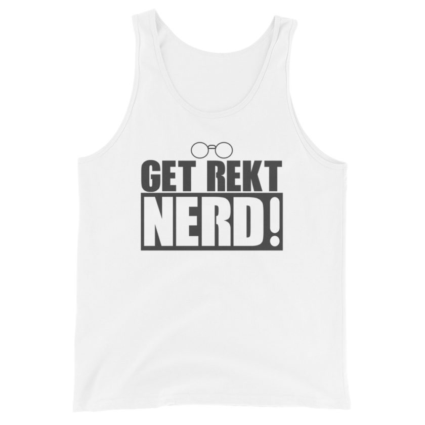 Get Wrecked Nerd!  Unisex Tank Top - Image 6