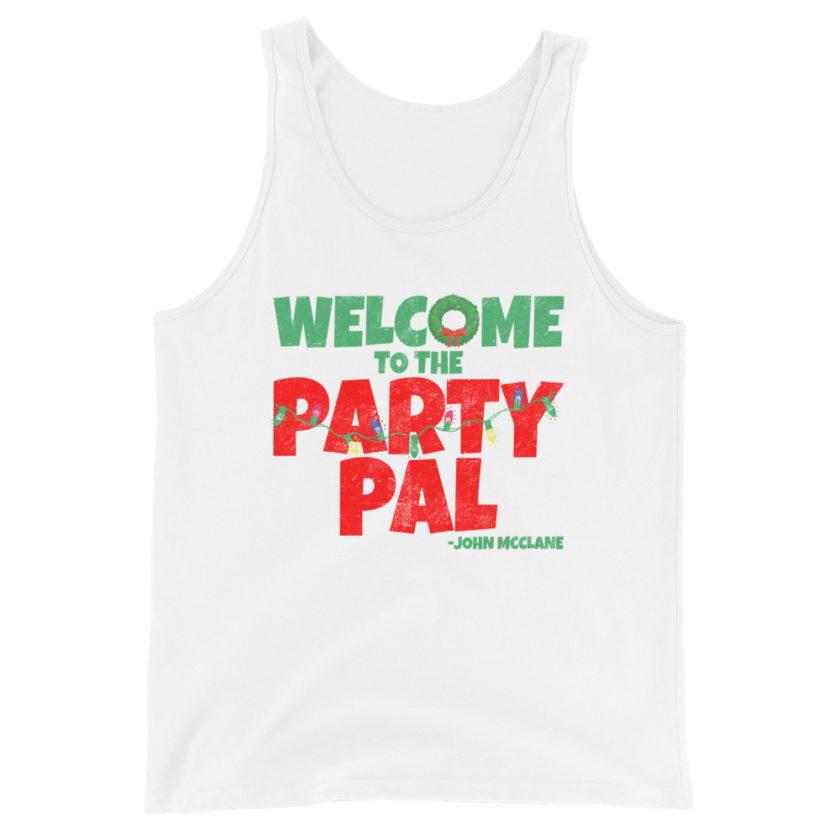 Welcome to the party pal.  Unisex Tank Top - Image 8