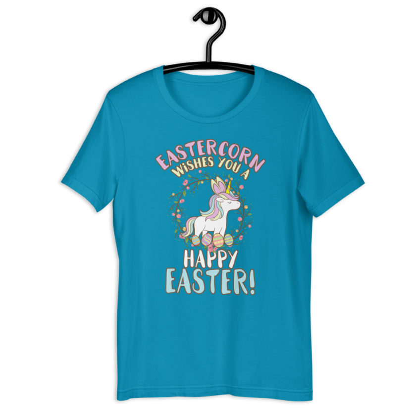 Eastercorn wishes you a Happy Easter  Short-Sleeve Unisex T-Shirt - Image 6