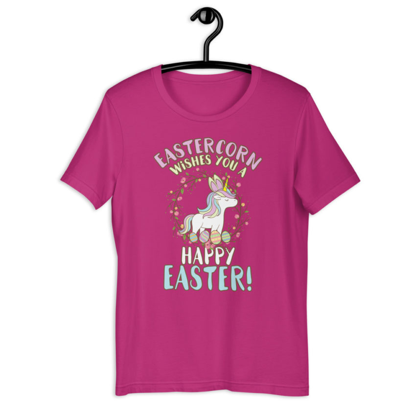 Eastercorn wishes you a Happy Easter  Short-Sleeve Unisex T-Shirt