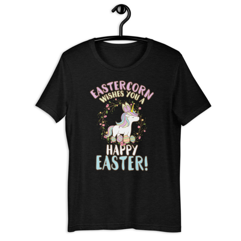 Eastercorn wishes you a Happy Easter  Short-Sleeve Unisex T-Shirt - Image 2