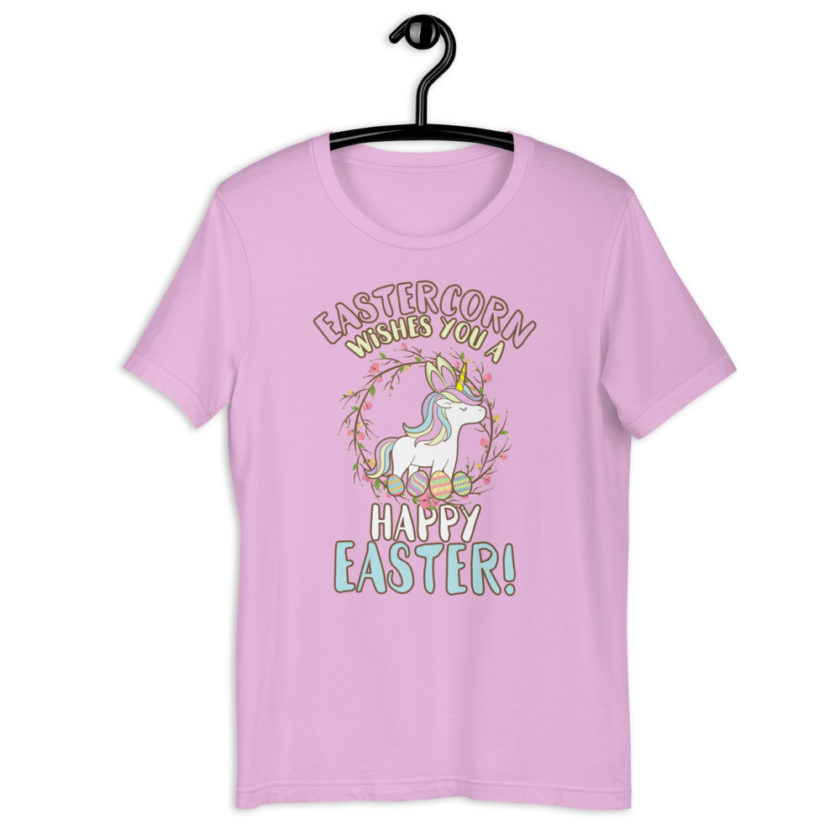Eastercorn wishes you a Happy Easter  Short-Sleeve Unisex T-Shirt - Image 11