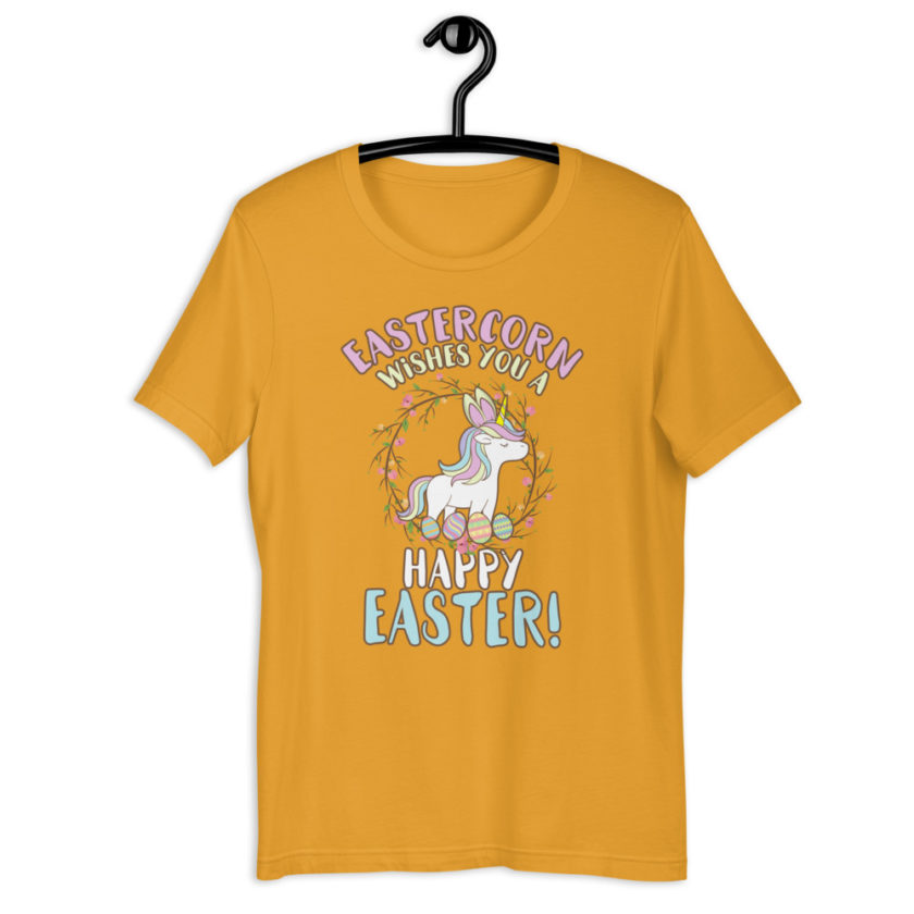 Eastercorn wishes you a Happy Easter  Short-Sleeve Unisex T-Shirt - Image 9