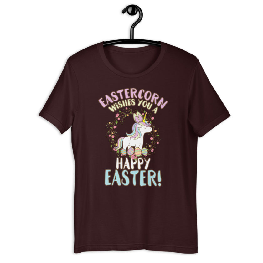 Eastercorn wishes you a Happy Easter  Short-Sleeve Unisex T-Shirt - Image 3