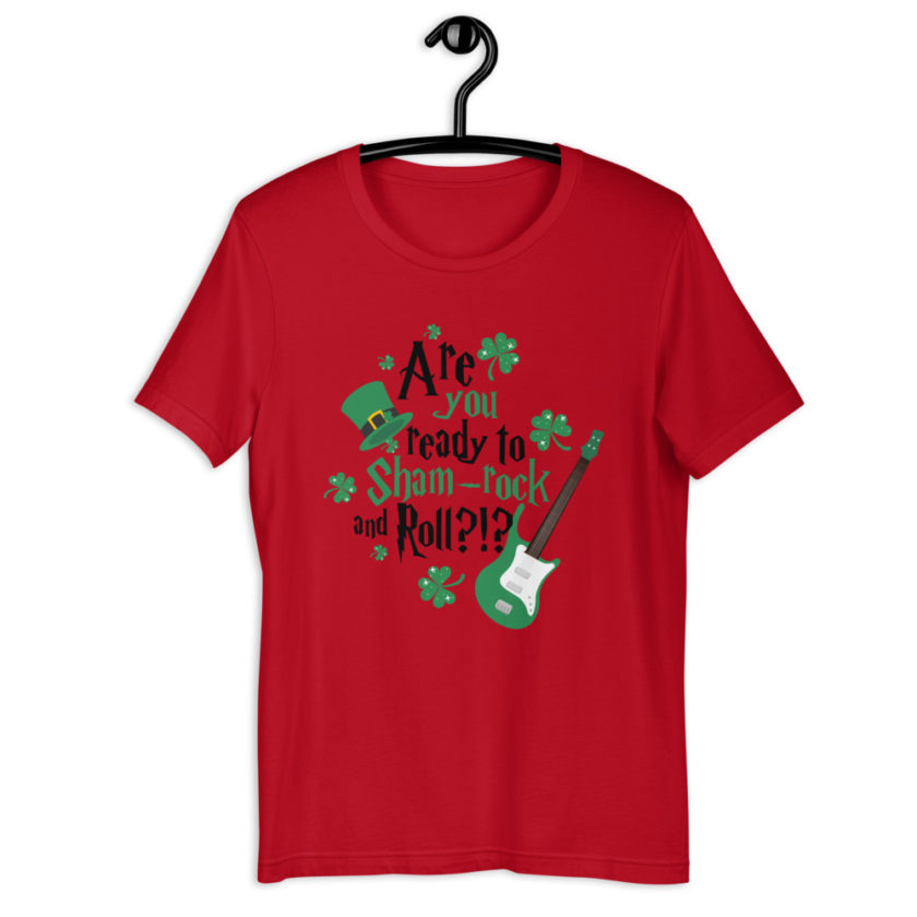 Are you ready to Sham-rock and Roll?!?  Short-Sleeve Unisex T-Shirt - Image 2