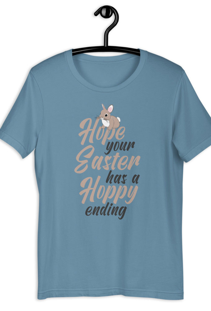 Hope your Easter has a hoppy ending  Short-Sleeve Unisex T-Shirt