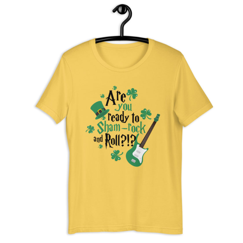Are you ready to Sham-rock and Roll?!?  Short-Sleeve Unisex T-Shirt - Image 6