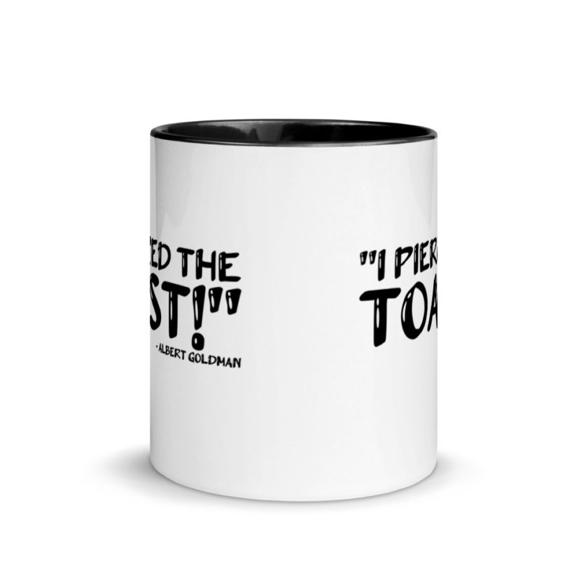 I Pierced The Toast  Mug with Color Inside - Image 3