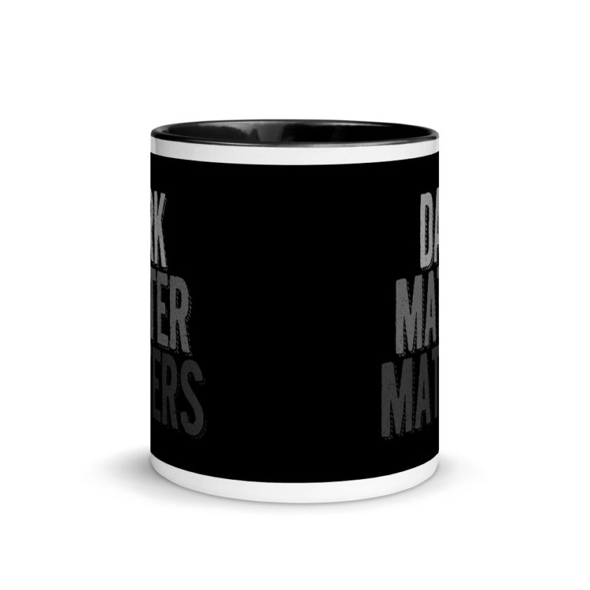 Dark matter matters Mug with Color Inside - Image 3