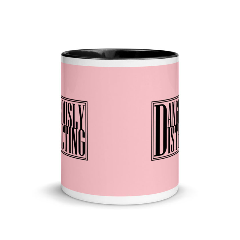 Dangerously Distracting Mug with Color Inside - Image 3